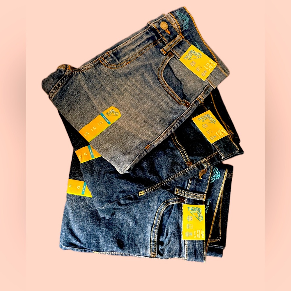 Thereabouts Brand Boys Jeans Size 12 - 3 Pair
